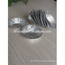 Desechables de aluminio de la bandeja de alimentación